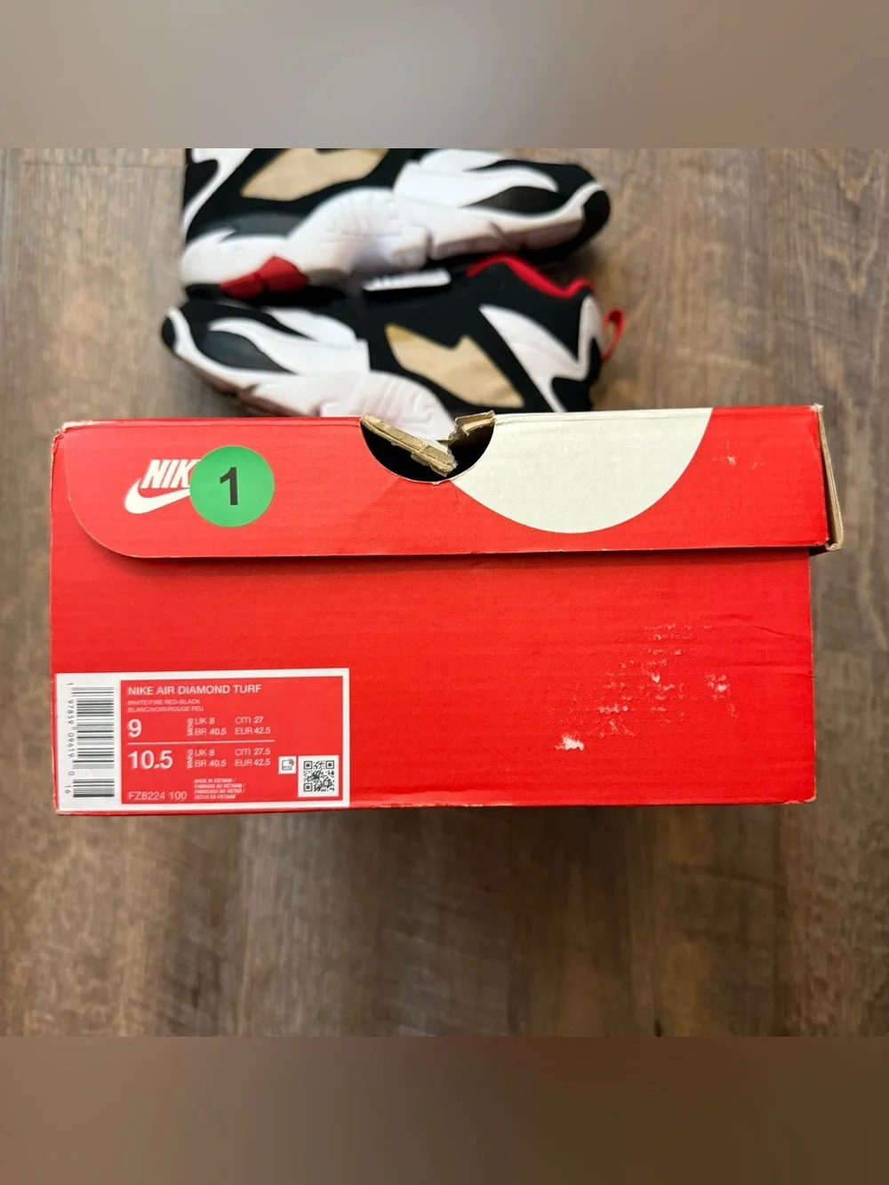 Nike Air Diamond Turf 49ers 2025 Deion Sanders White Black Red Gold